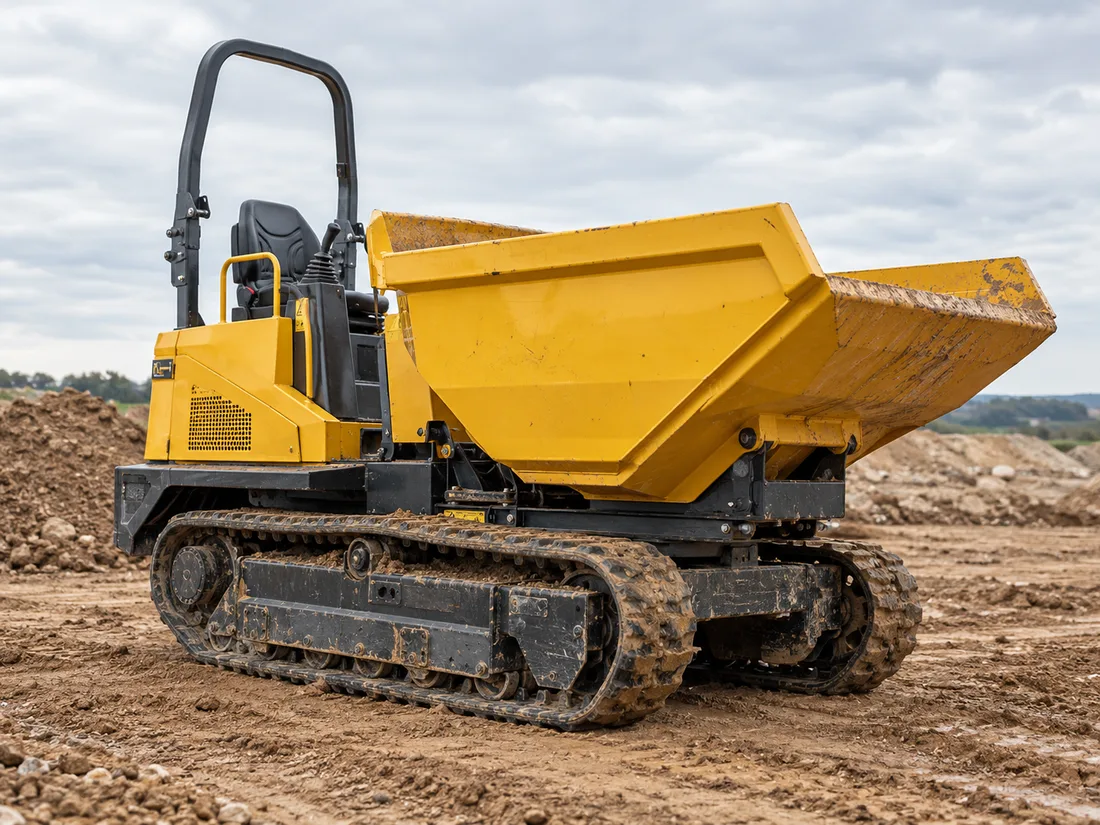 Dumper cingolato a noleggio a Vicenza